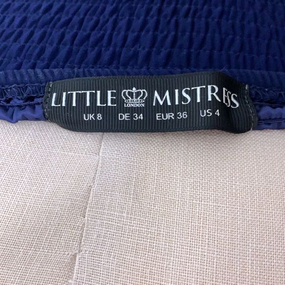 Little Mistress Sequin Floral Strap Dress - Picture 9 of 10